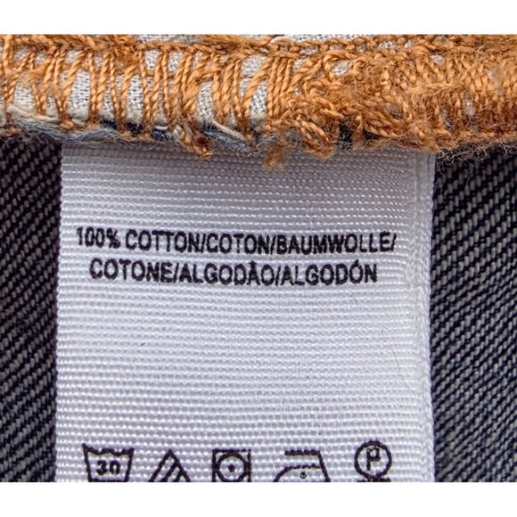 Women's - We The Free Denim Shortalls, Size 26 - Picture 5 of 7